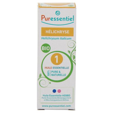 Puressentiel huile essent helichryse bio, 5 ml d'huile essentielle