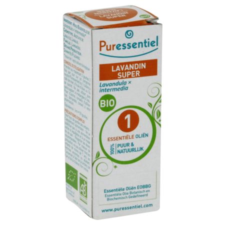 Puressentiel huile essent lavandin super bio, 10 ml d'huile essentielle