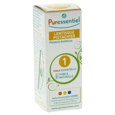 Puressentiel huile essent lentisque pistachier, 5 ml d'huile essentielle