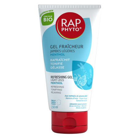 Rap Phyto Gel fraîcheur jambes légères, 150 ml