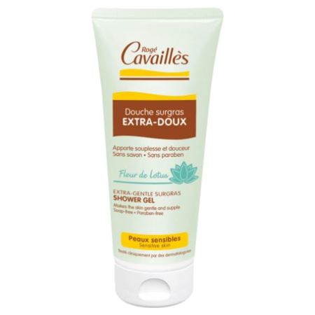 Rogé Cavailles gel douche extra doux fleur de lotus, 200 ml