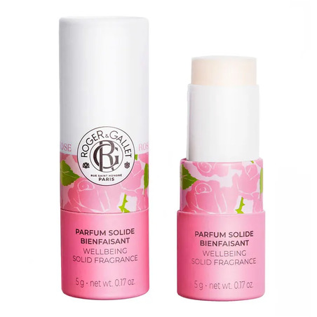 Roger & Gallet Parfum solide bienfaisant rose stick, 5 g