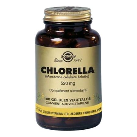 Solgar full potency chlorella, 100 gélules