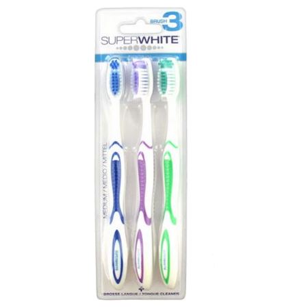 Superwhite brush brosse dents expert medium