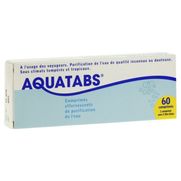 Prix de Aquatabs 1 litre comprime effervescent, x 60, avis, conseils