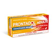 Prontadol Adultes 500mg/50mg Boite de 16 comprimés