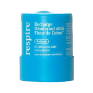 Respire Déodorant Stick Fleur de Coton Recharge, 50 g