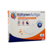 VoltarenActigo 140 mg emplâtre médicamenteux, 5 pièces