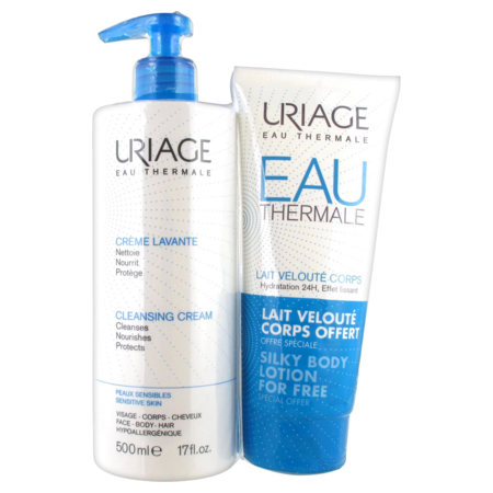 Uriage cr lavant 500ml+lait 20