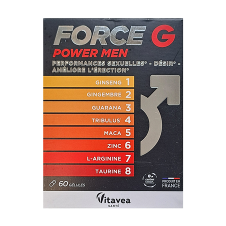 Vitavea Force G Power Men, 60 gélules