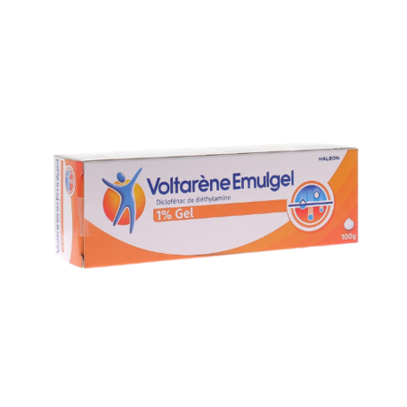 Voltarène 1% emulgel gel, tube de 100 g