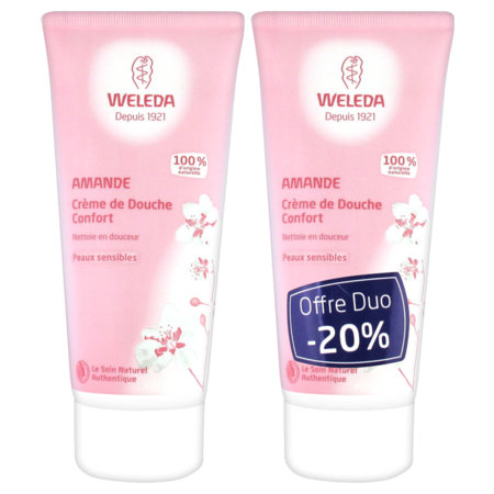 Weleda cr douche amande 200ml*