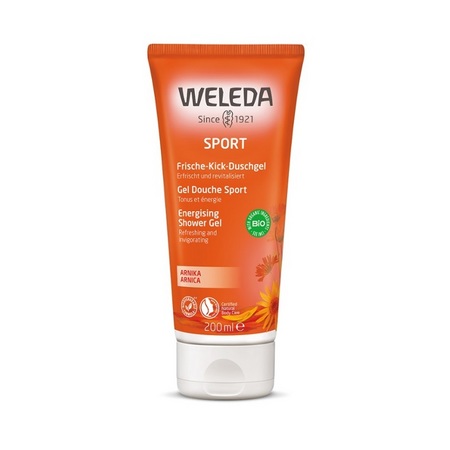 Weleda Gel douche sport à l'Arnica, 200ml