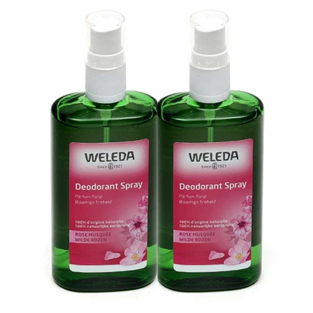 Weleda Rose musquée Déodorant Spray Bio, 100 ml