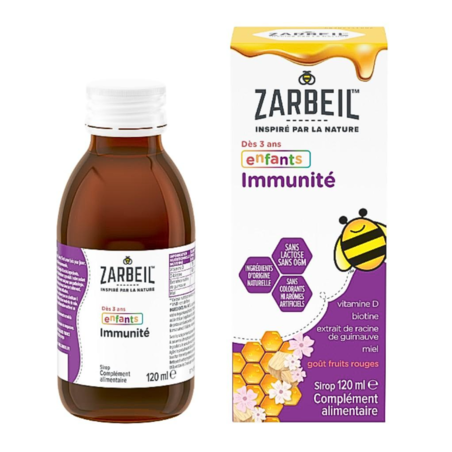 Zarbeil Sirop Immunité Enfants, 120 ml